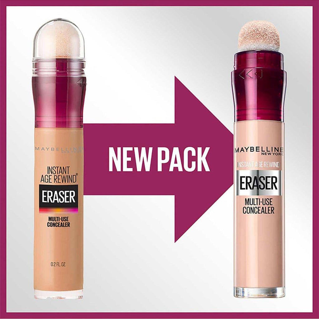 Maybelline Instant Anti Age Eraser Concealer - High Coverage, Hydrating, 12-Hour Wear
