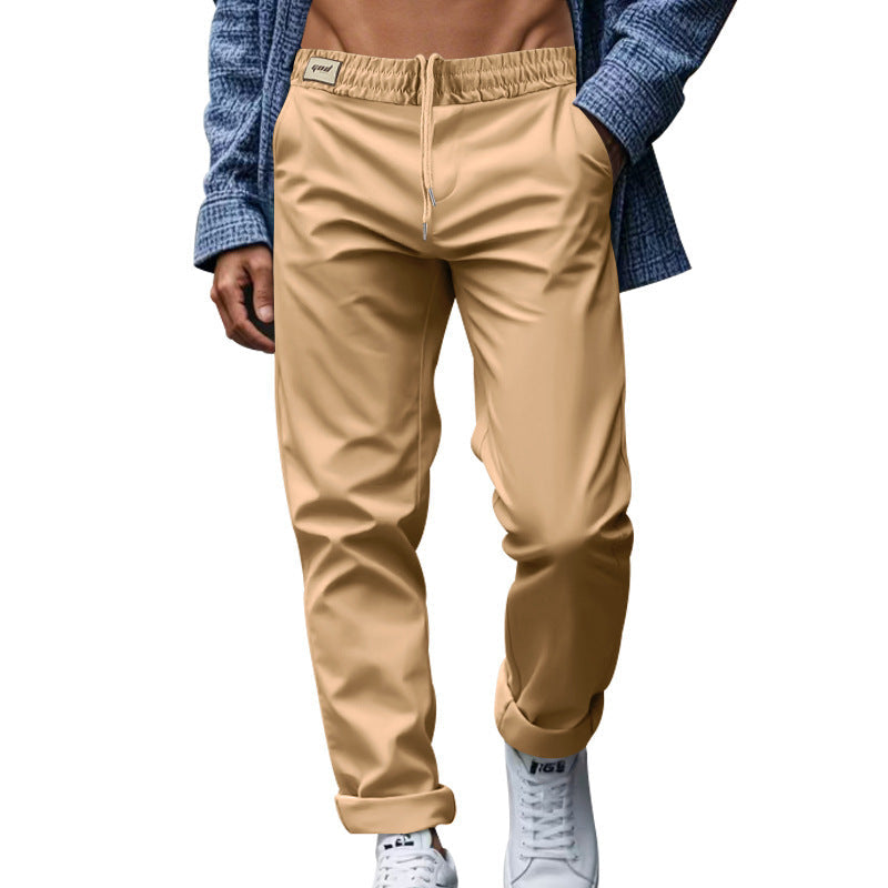 Men's Loose Quick-drying Waist-tied Casual Trousers