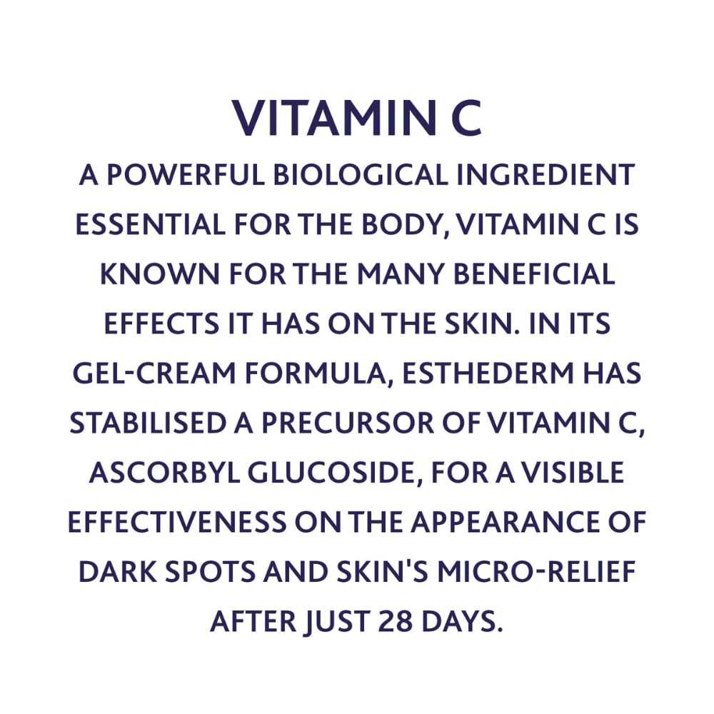 Esthederm Vitamin C Gel-Cream - Anti-Aging Skincare for Even Skin Tone, 50ml