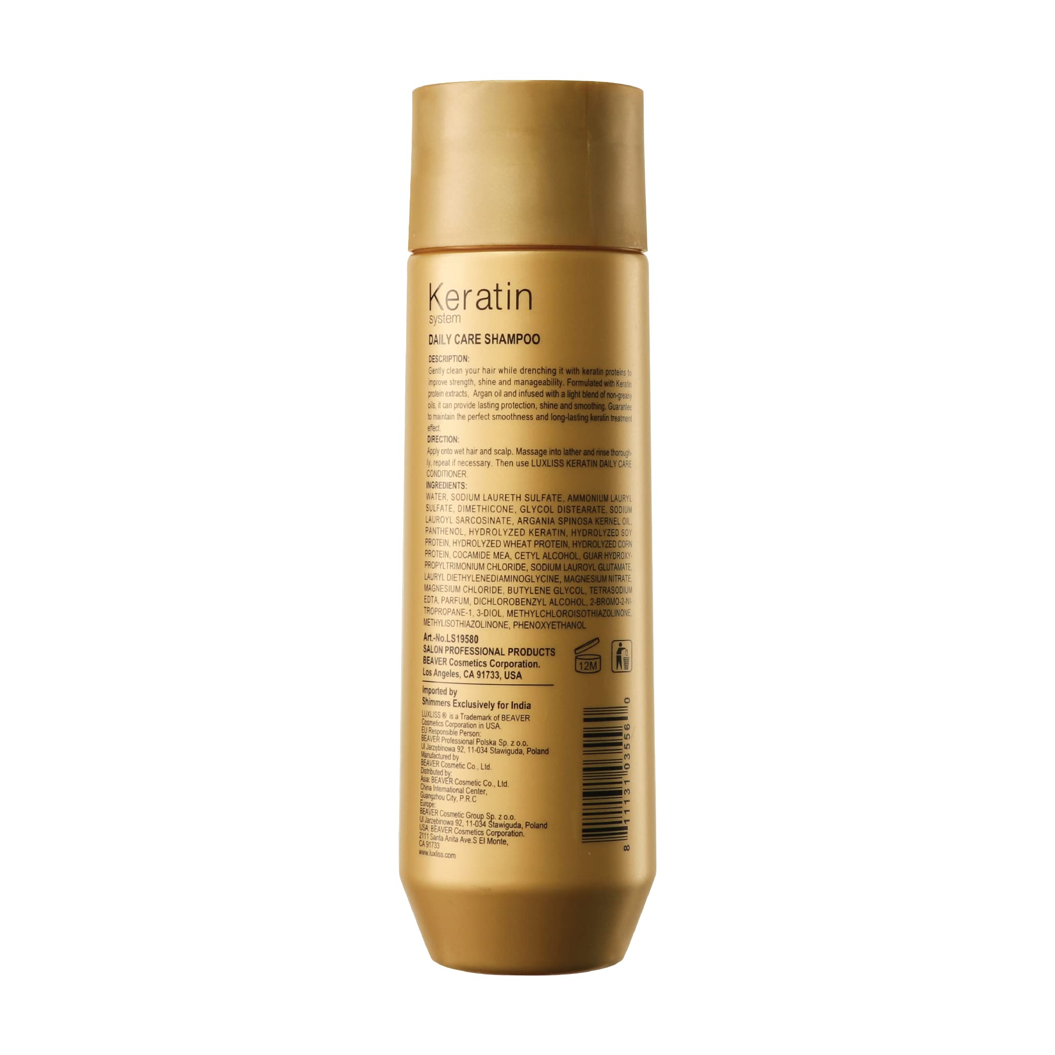 Luxliss Keratin Collagen Shampoo 250 ml