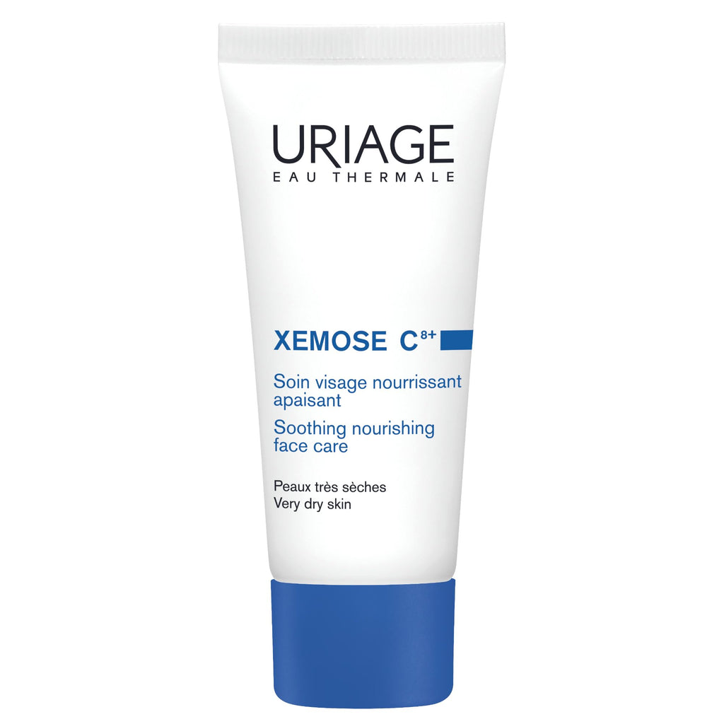 Uriage Xemose Face Cream - Gentle Moisturizing Cream for Dry Skin, 1.35 fl oz