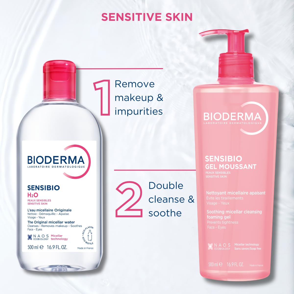 Bioderma Sensibio H2O 500 ml 2 Misel Solutions