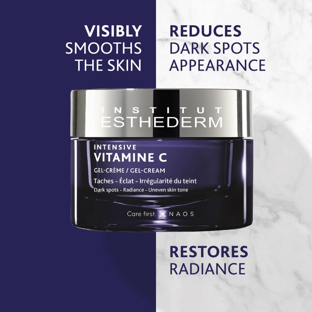 Esthederm Vitamin C Gel-Cream - Anti-Aging Skincare for Even Skin Tone, 50ml
