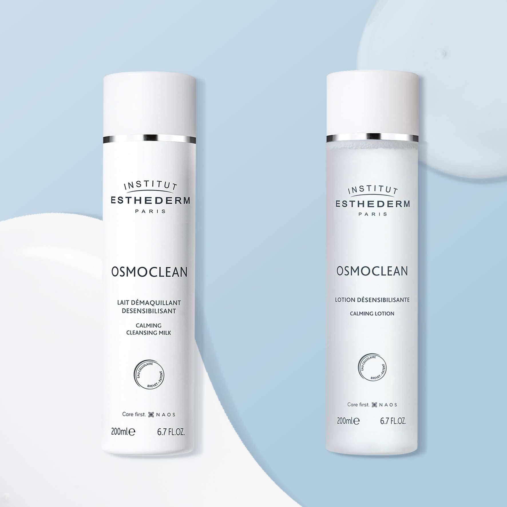Institut Esthederm Osmoclean Alcohol Free Calming Lotion for Sensitive & Dry Skin - Gentle Hydration & Soothing Relief