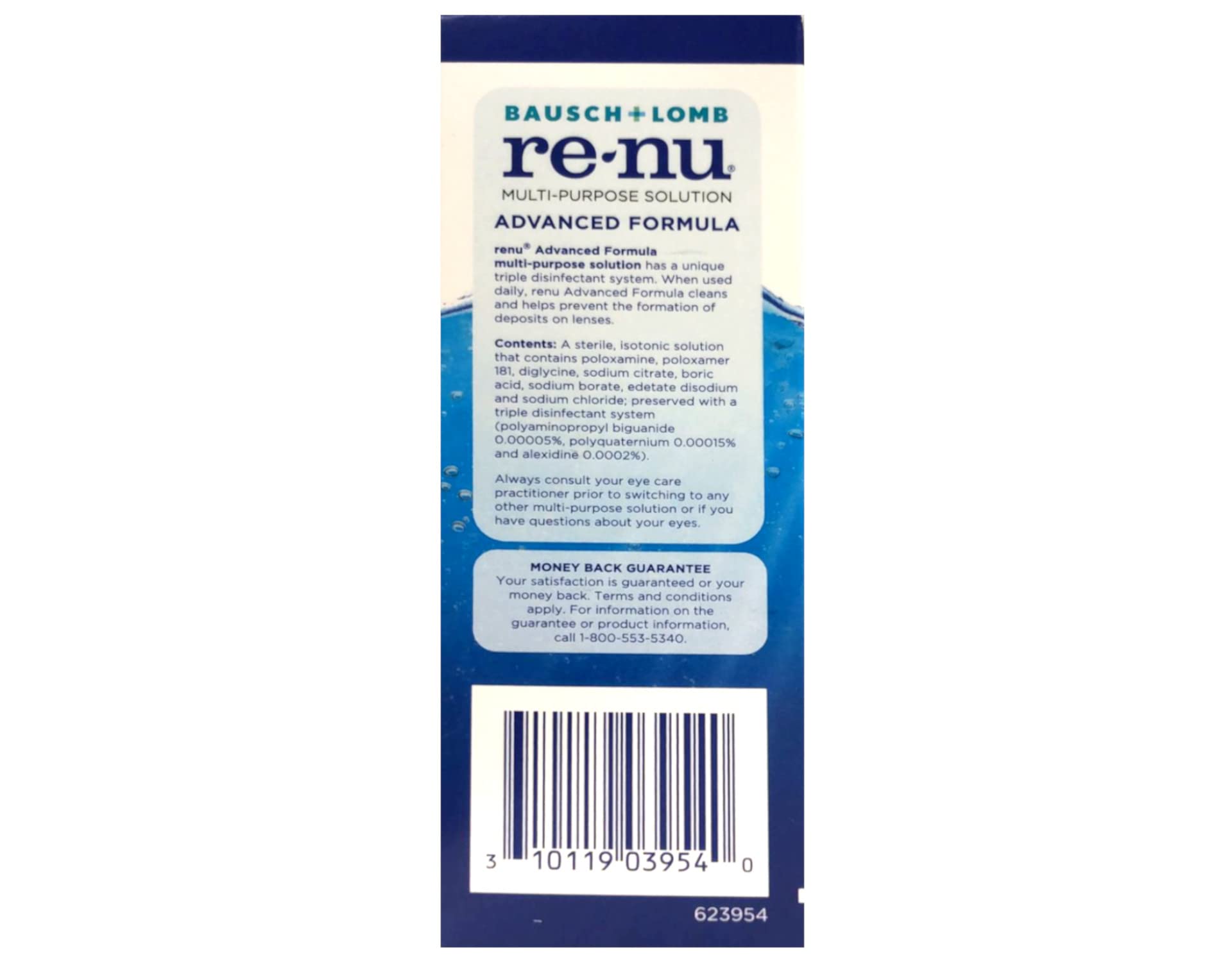 ReNu MultiPlus Lens Solution 360 ml 2 Pack
