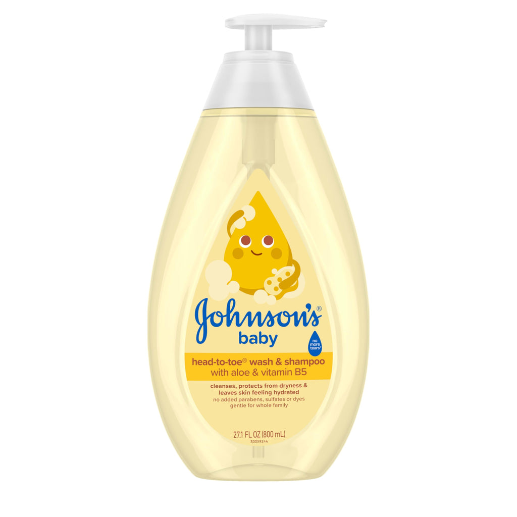 Johnson's Baby Shampoo 200ml - Gentle Formula | Hypoallergenic