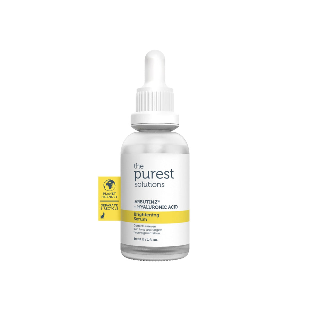 The Purest Solutions Brightening Serum Set - Anti-aging Skincare with Vitamin C & Arbutin