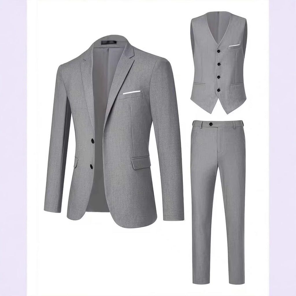Mens Tailored Suit Grooms Wedding Dress