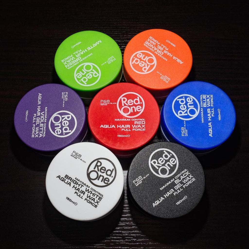Red One Black Aqua Wax 150ml - Long-Lasting Hold | Hair Styling