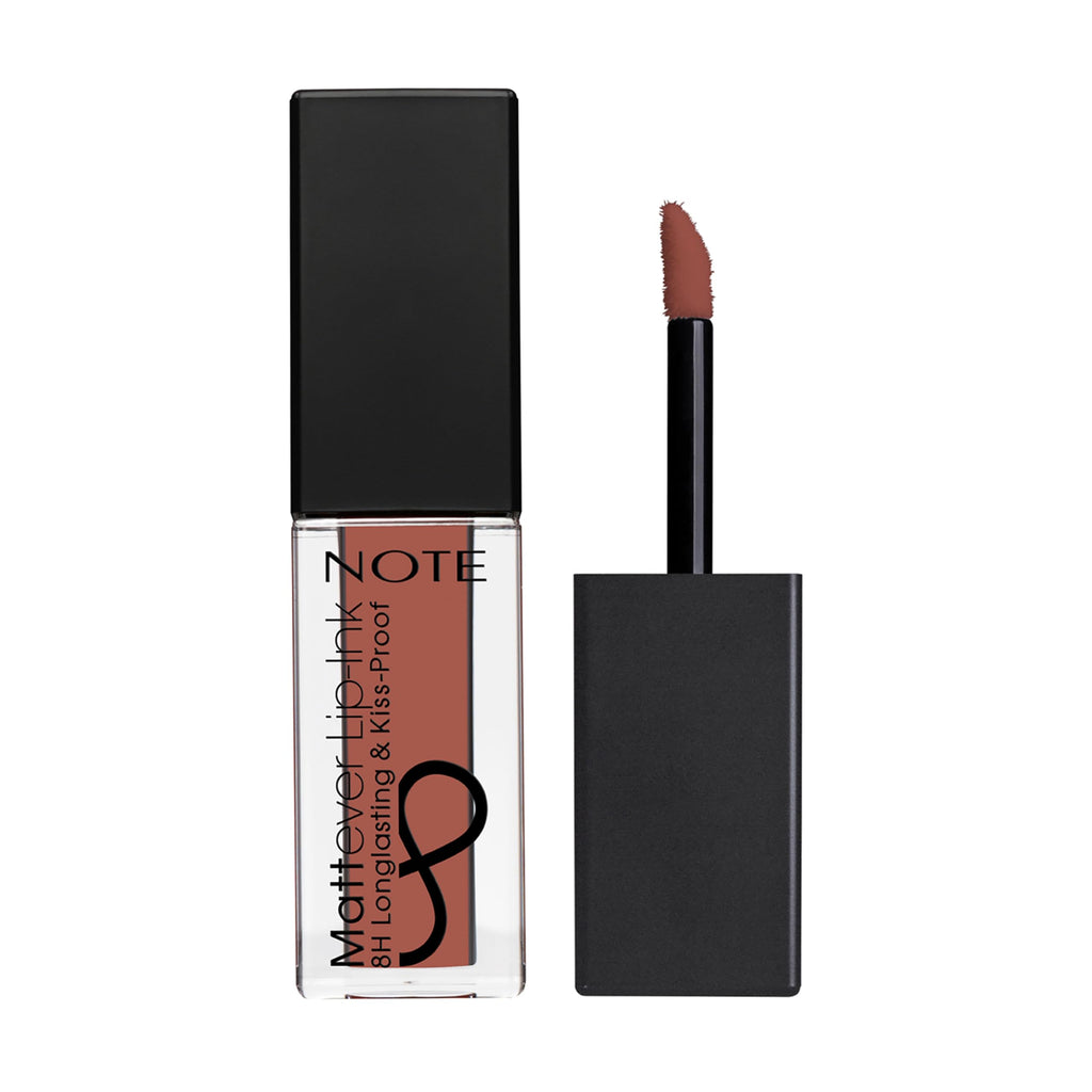 Note Mattever Lipstick 04 - Long-Lasting Liquid Lipstick, Vegan, Paraben-Free