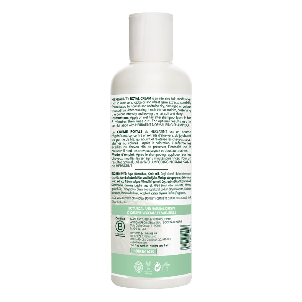 Herbatint Aloe Vera Hair Cream for Colored Hair - 8.8 fl oz, Paraben-free, Natural Hair Care