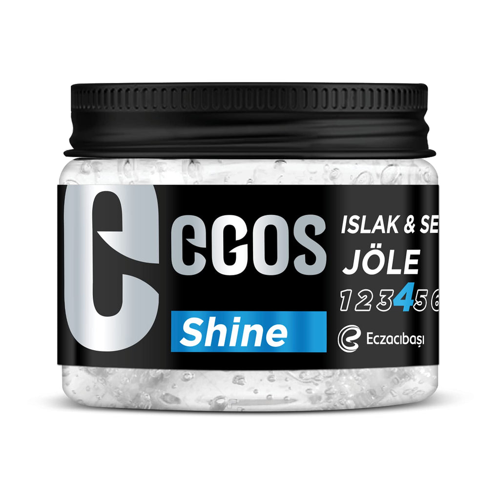 Egos Wet Strong Hair Gel 400ML - Long Lasting Hold | Styling Gel