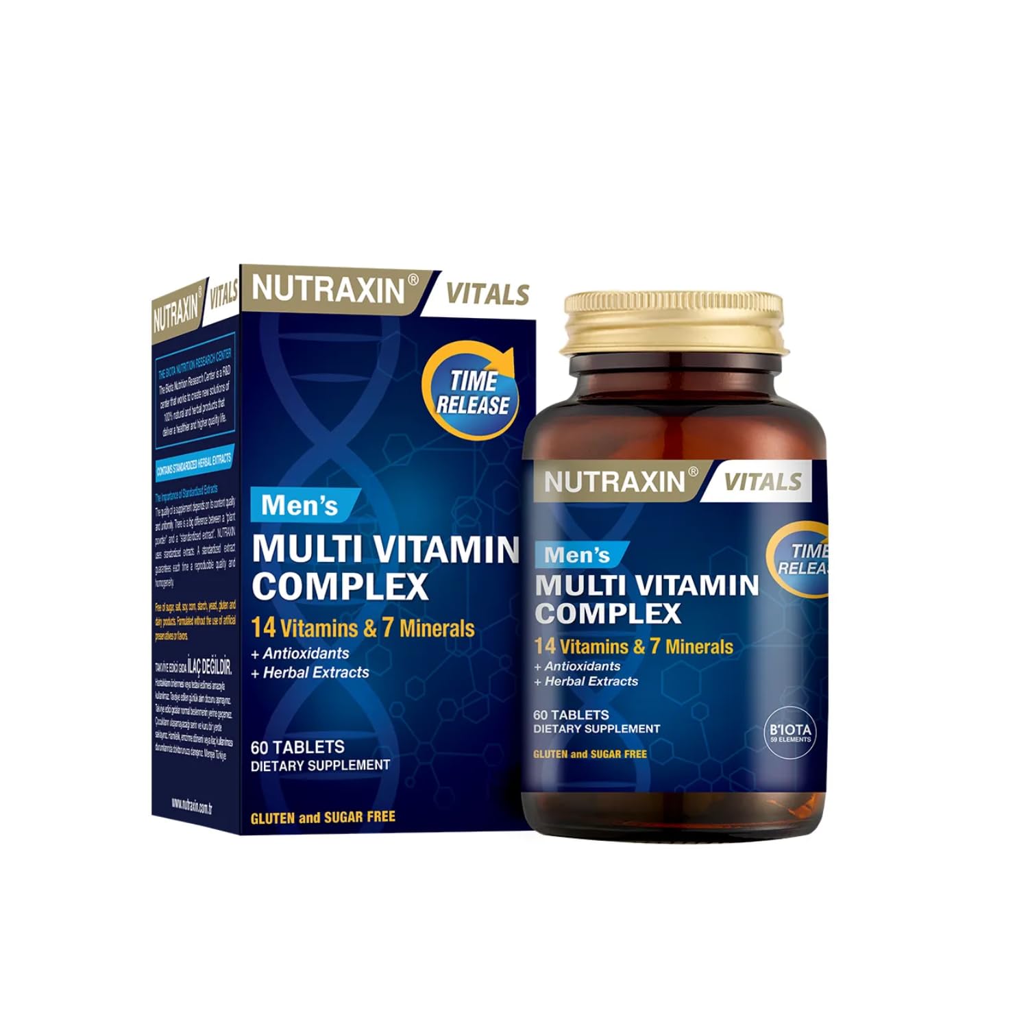 Nutraxin Multi Mineral Complex - 60 Tablets