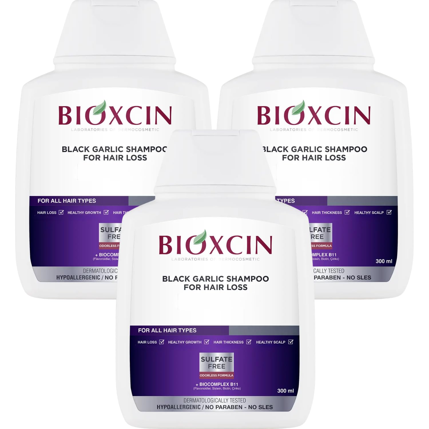 Bioxcin Black Garlic Shampoo 300ml