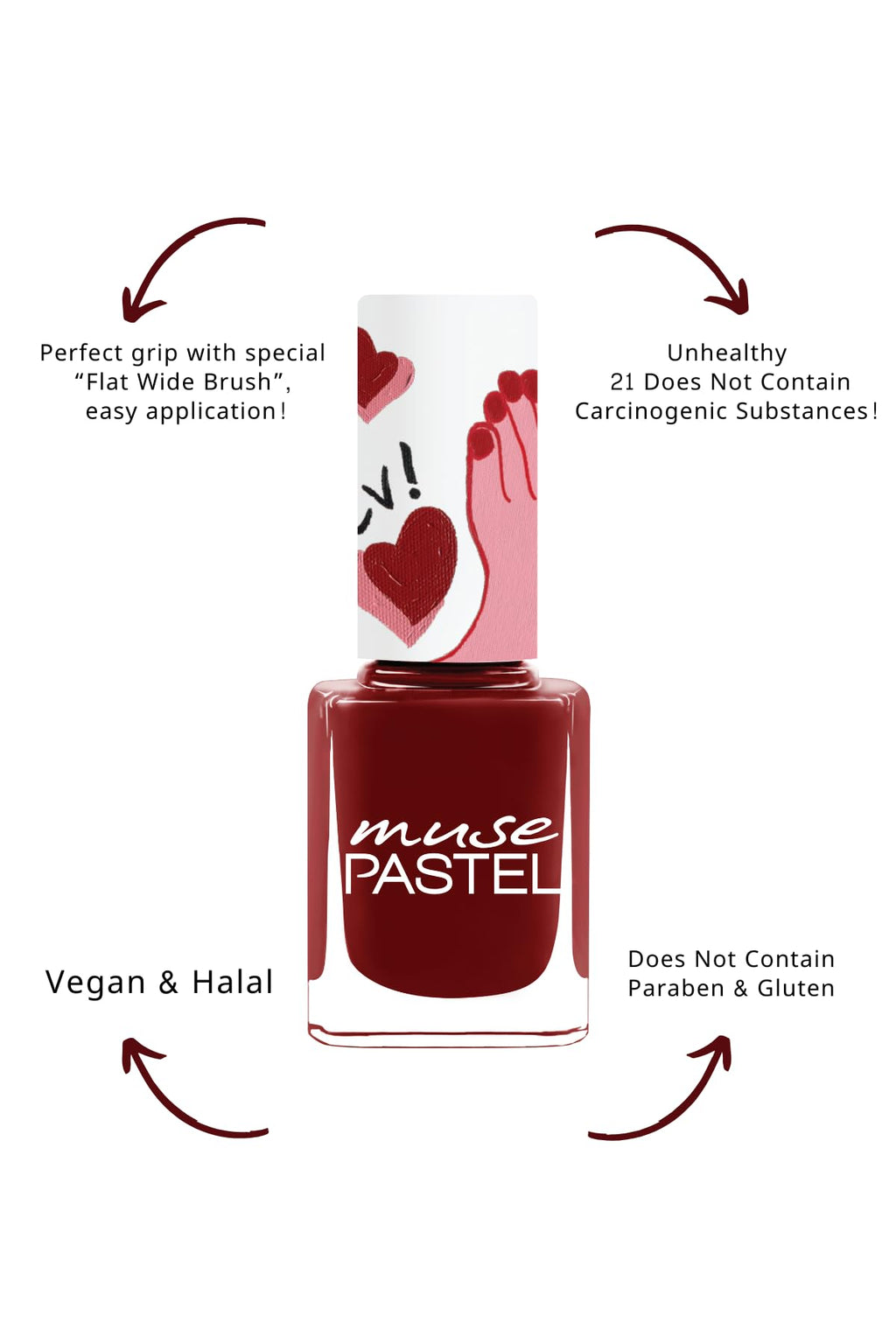 Pastel Nail Polish 33 - Stunning Colors | Cruelty-Free & Vegan