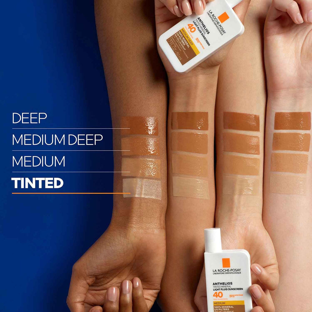 La Roche-Posay Tinted Sunscreen Gel-Cream SPF 50+ - Oil Control, Matte Finish for Sensitive Skin
