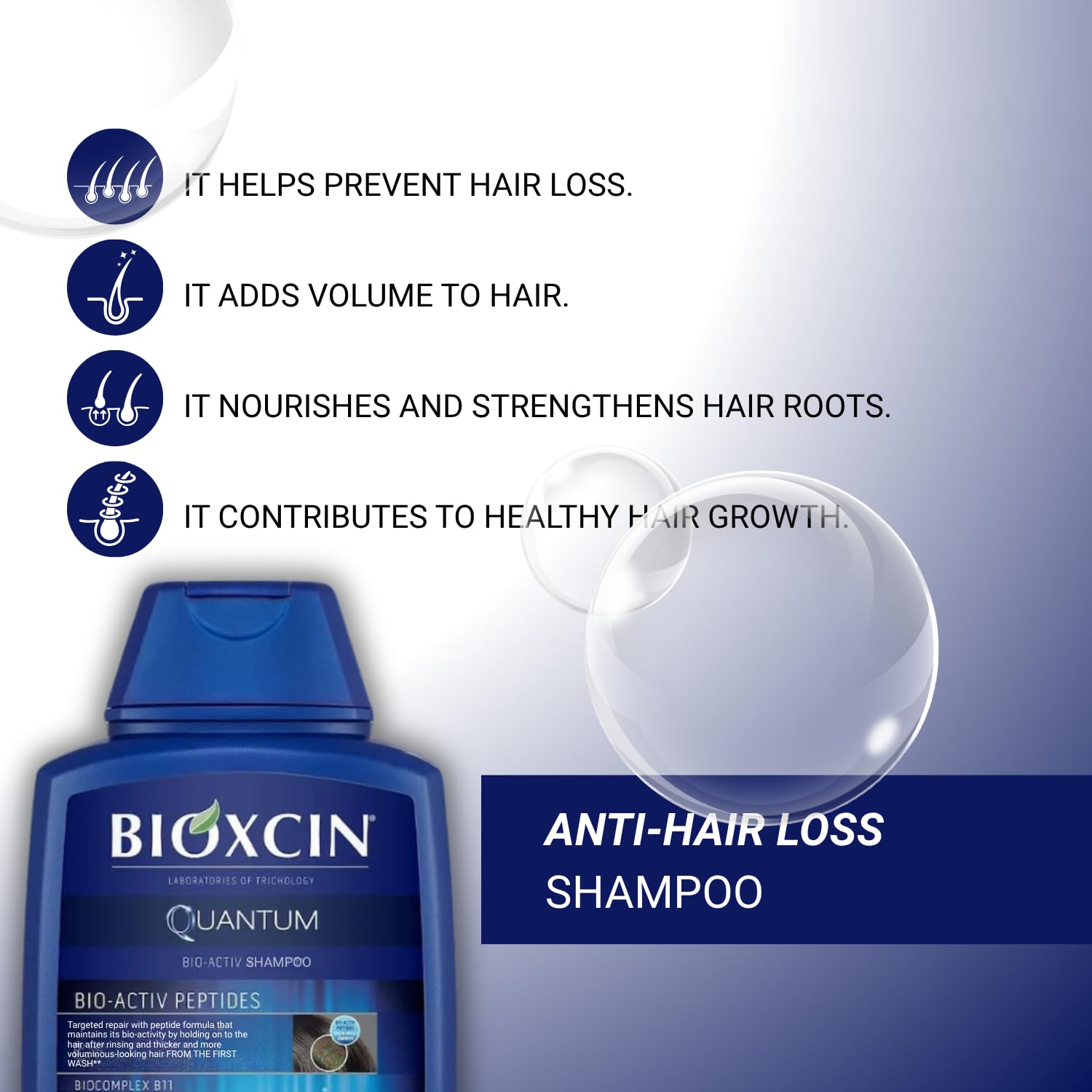Bioxcin Forte Shampoo - 3 For 2 Deal | 8x Intense Formula
