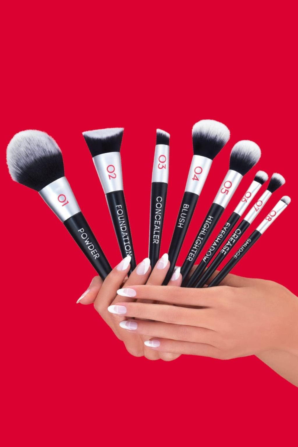 Profashion Pastel Eyeshadow Brush - Round Tip for Smooth Application, Suitable for Powder & Cream Eyeshadows