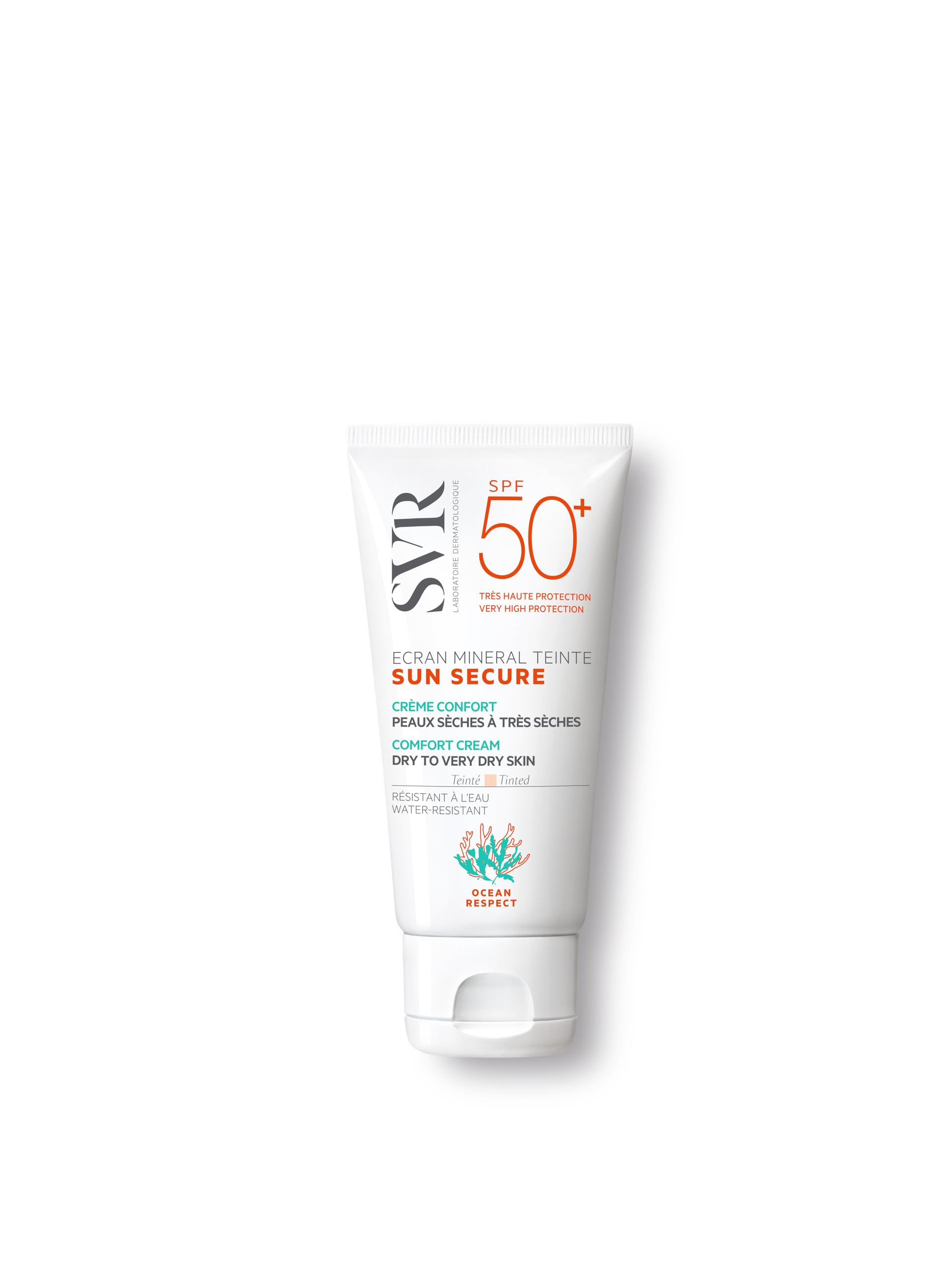 SVR Tinted Mineral Sunscreen Cream SPF50 for Dry Skin - 60g