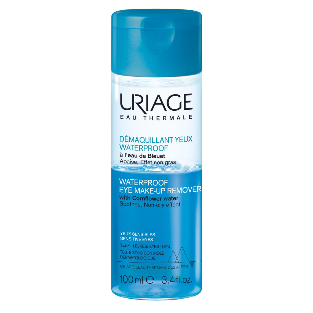 Uriage Waterproof Eye Makeup Remover - Gentle, Effective & Fragrance-Free Solution for Sensitive Eyes