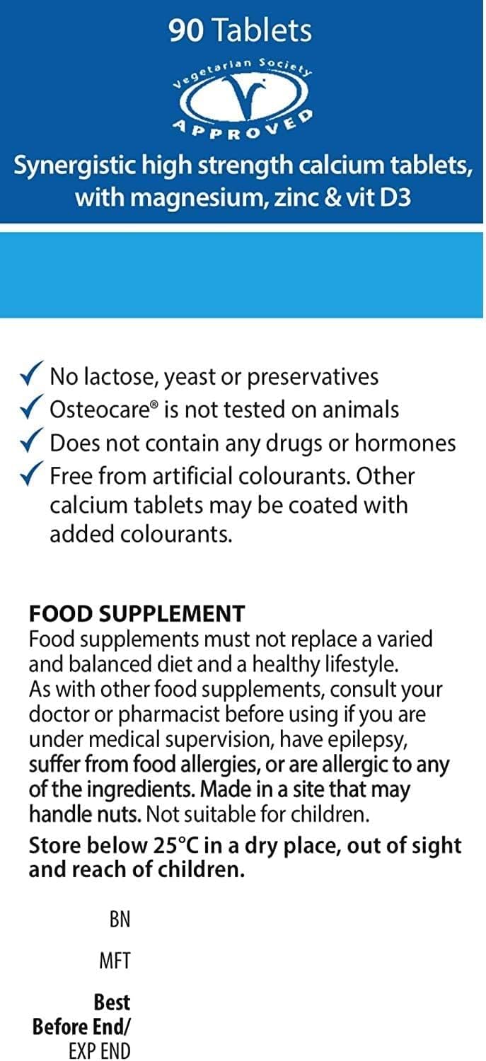 Vitabiotics Osteocare 90 Tablets