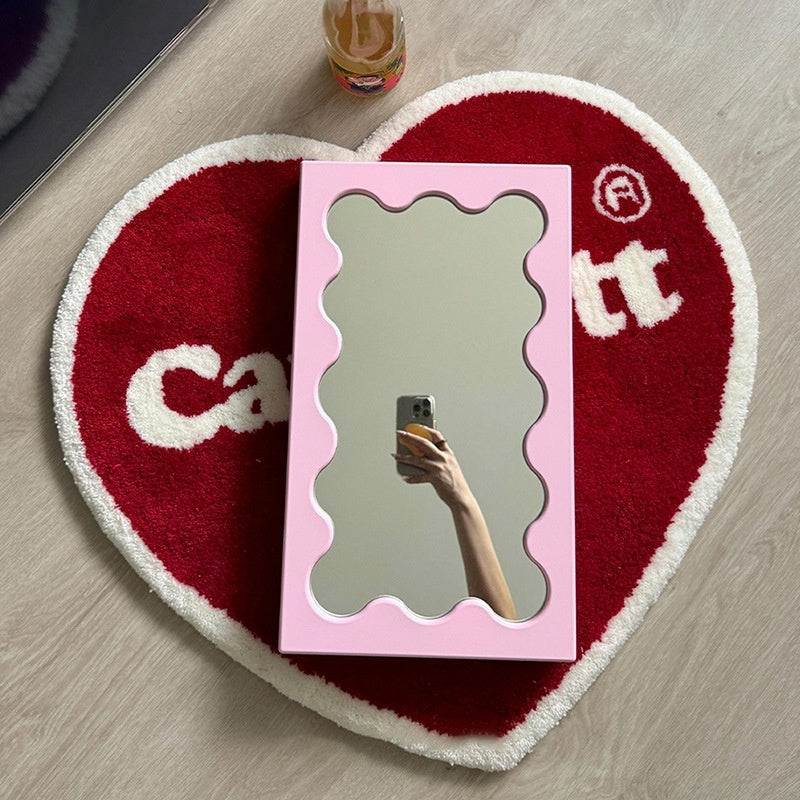 New Square Wave Pattern Vanity Mirror Wall Mirror Entryway Mirror