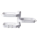 Rotating Wall Mounted Storage Box Punch Free Plastic