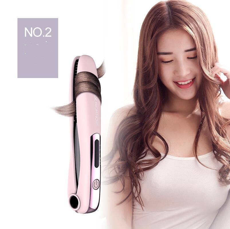 Cordless Hair Straightener Travel Straightening & Curling