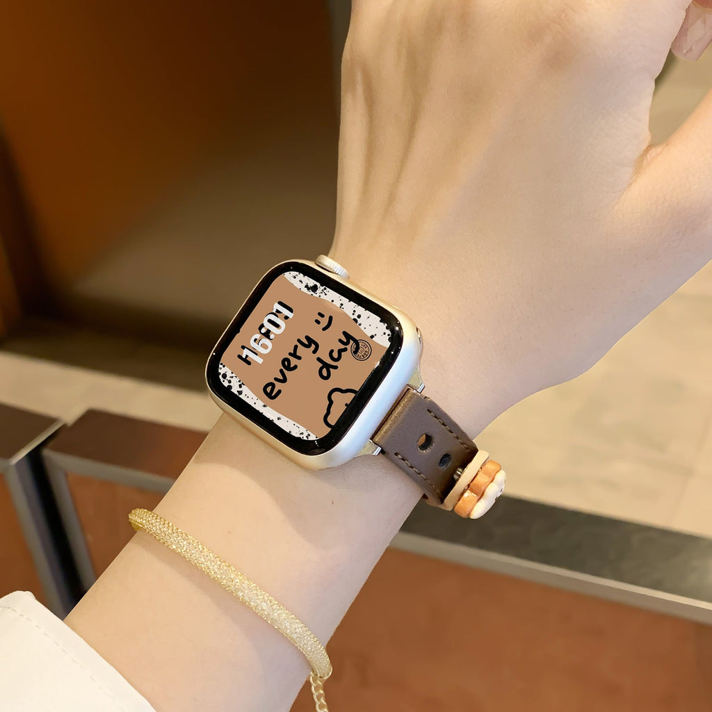 Watch Strap Autumnwinter Double pin S10 Leather style
