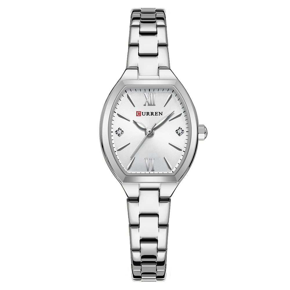 Casual Minimalist Womens Watch With Roman Numeral Quartz Movement