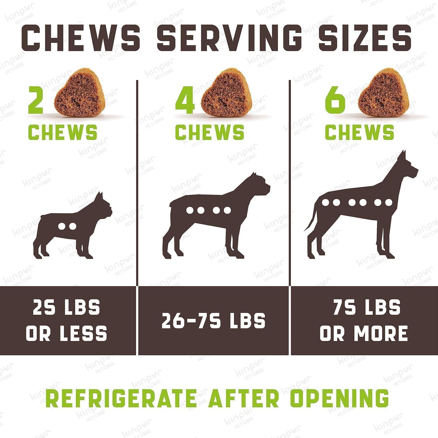 Flea & Tick Chews for Dogs 180 Count Duck Flavor All Breeds & Ages
