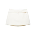 Women's clothing with belt skirt