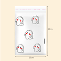 Car garbage bags-White Paper Dragon-30 pieces/bag