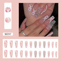 Wearable Finished Nail Beauty Love Fake Nails