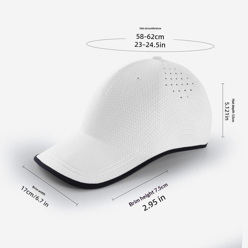 New Seamless One-piece Baseball Cap For Men