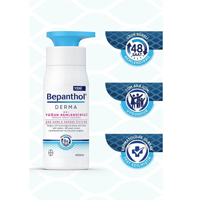 Bepanthol Derma Intensive Moisturizing Body Lotion 400 ml