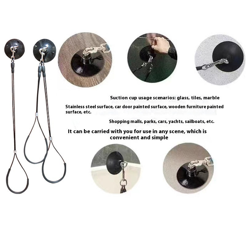 Pet Bath Fixed Rope Steel Wire Beauty Rope Sucker