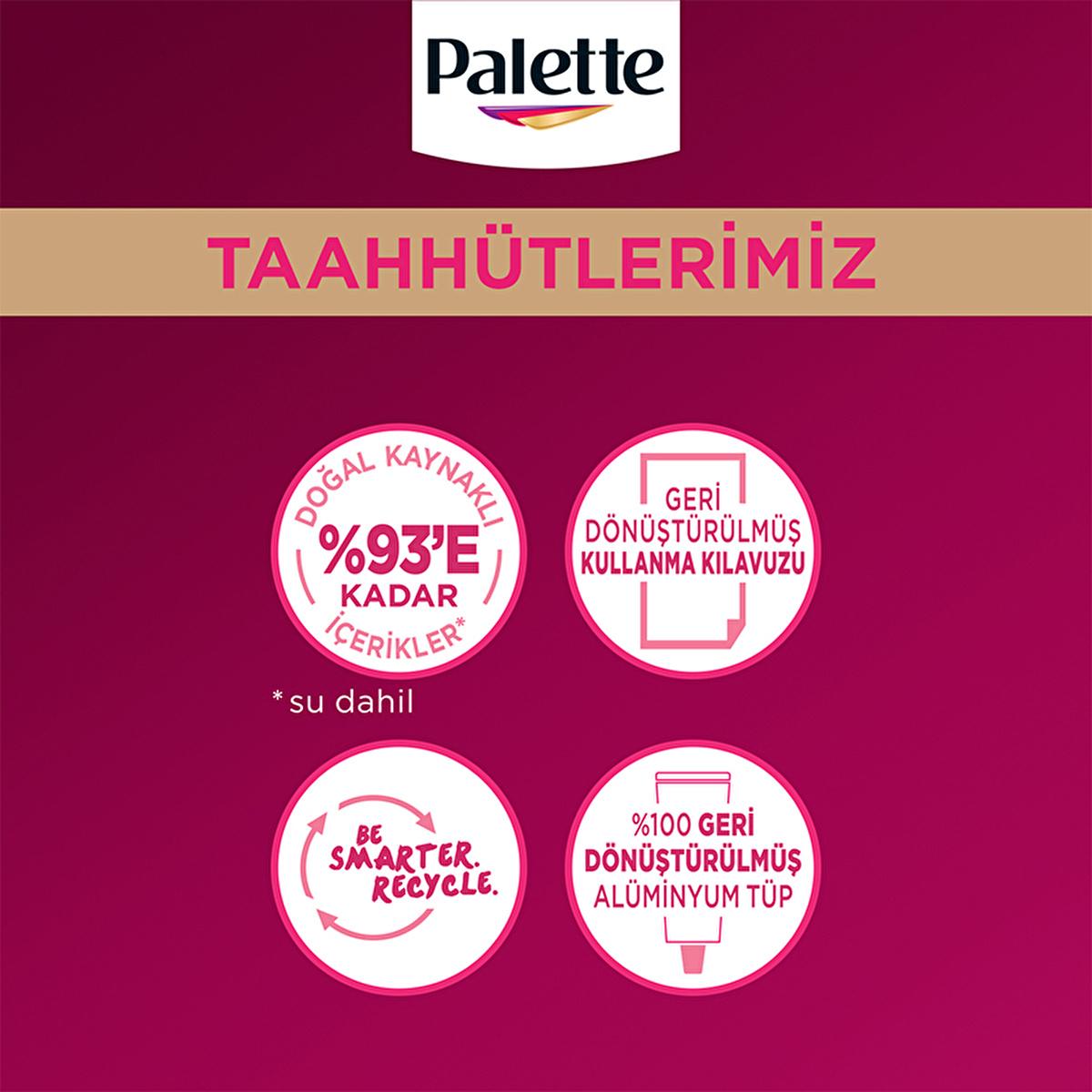 Palette Deluxe Chocolate Brown Hair Dye: Long Lasting, Rich Color & Shine - Permanent Hair Color 3-65 ‚ikolata Kahve