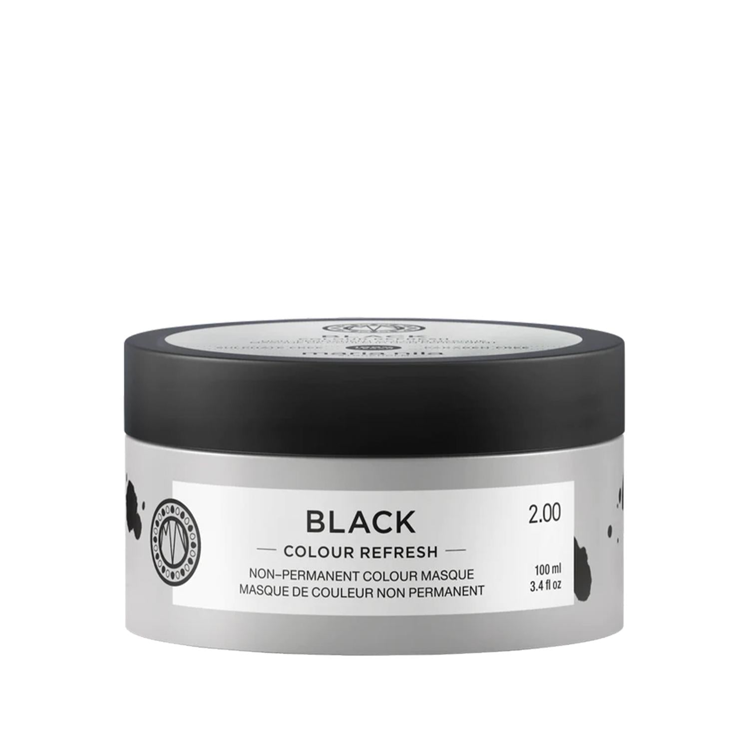 Maria Nila Colour Refresh Nourishing Black Hair Mask 100ml