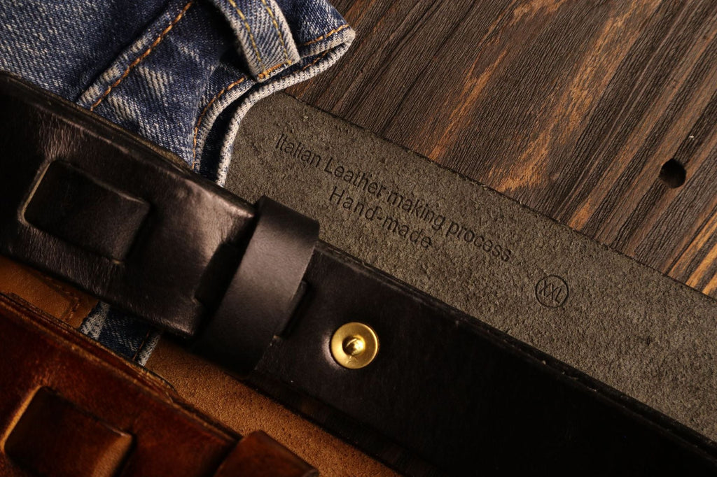Men's Hemp Copper Buckle Woven Belt