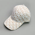 Sun-proof Houndstooth Letter Baseball Cap