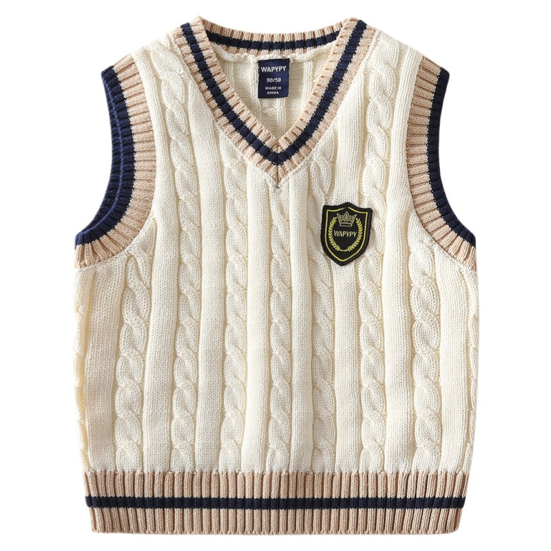 Boy's Knitted Vest Baby