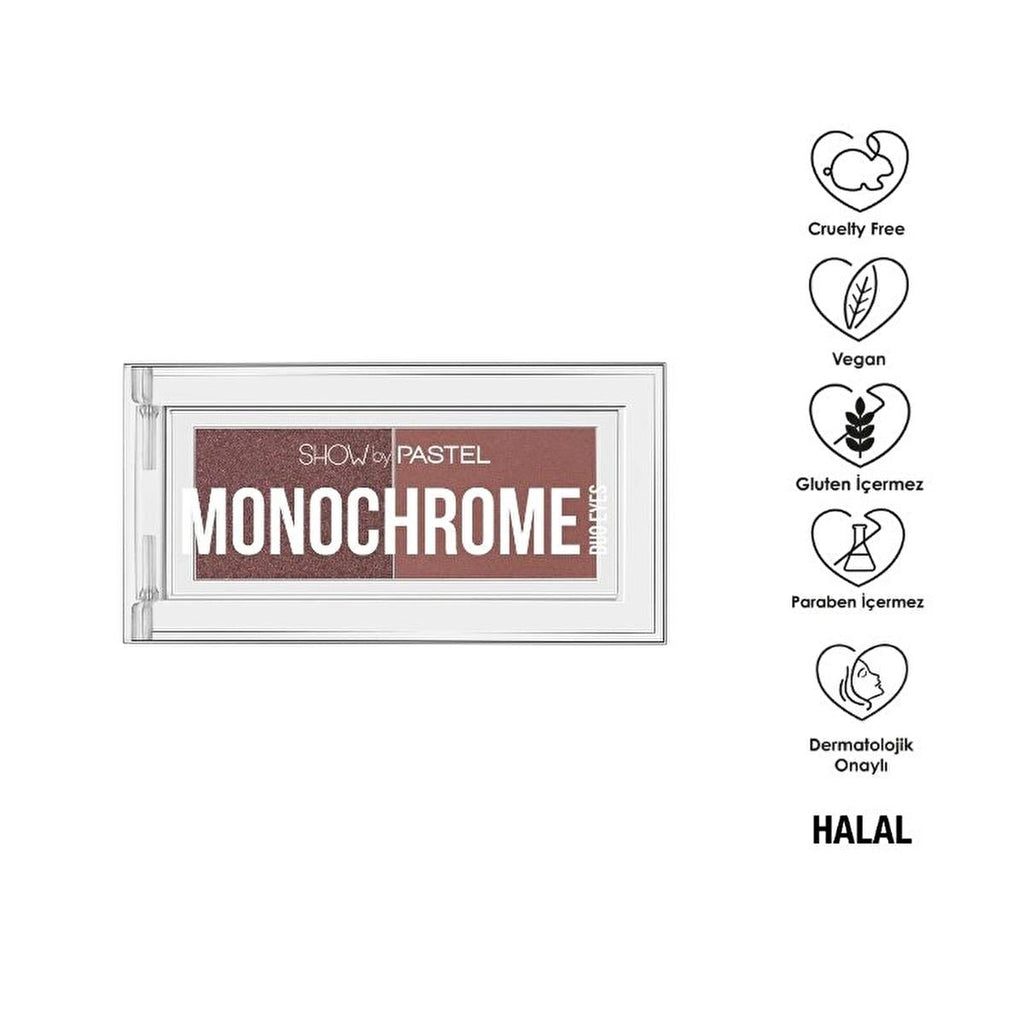 Show by Pastel Monochrome Duo Eyeshadow Palette - Cruelty-Free Eyeshadow