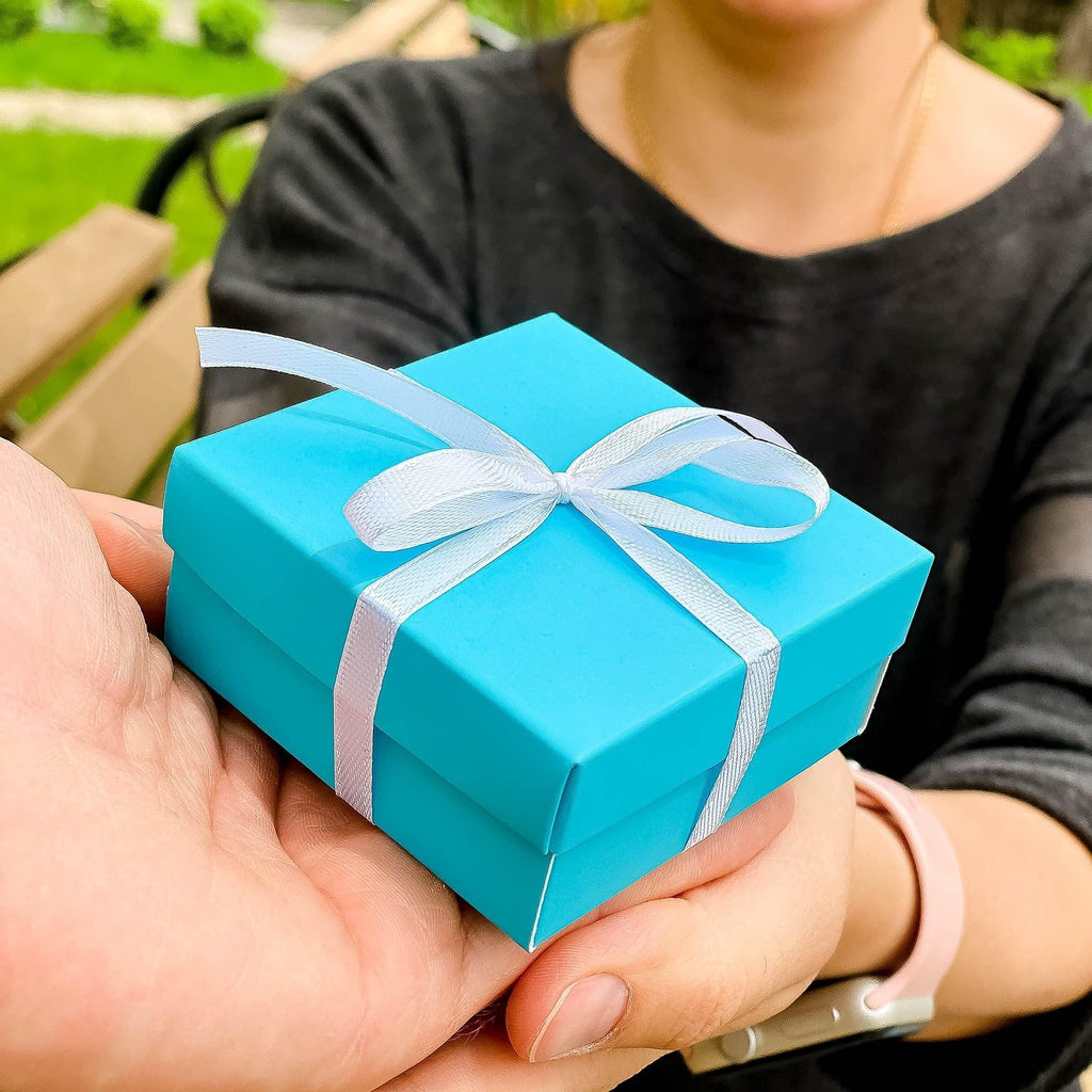 Tiny Magical Message in a Bottle Gift Idea Classy Inspirational Gifts for Him and Her Unique Presents for Women and Men (White Dandelion Make a Wish in Teal Gift Box)