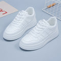 All-Matching Summer White Leather Sneakers