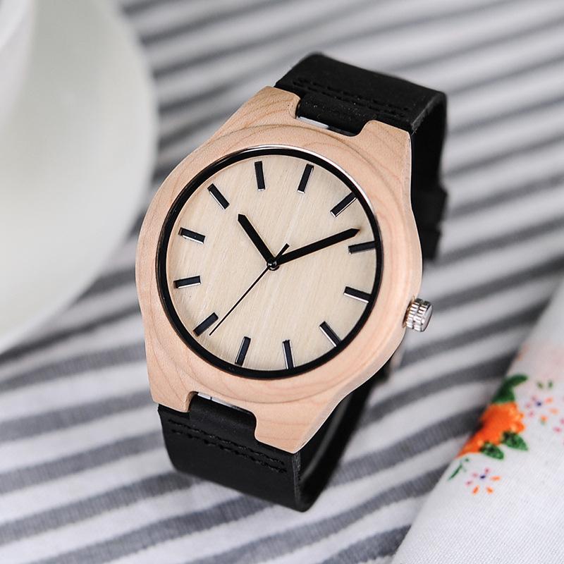Wooden Classic Wooden Pointer-style Quartz Watch