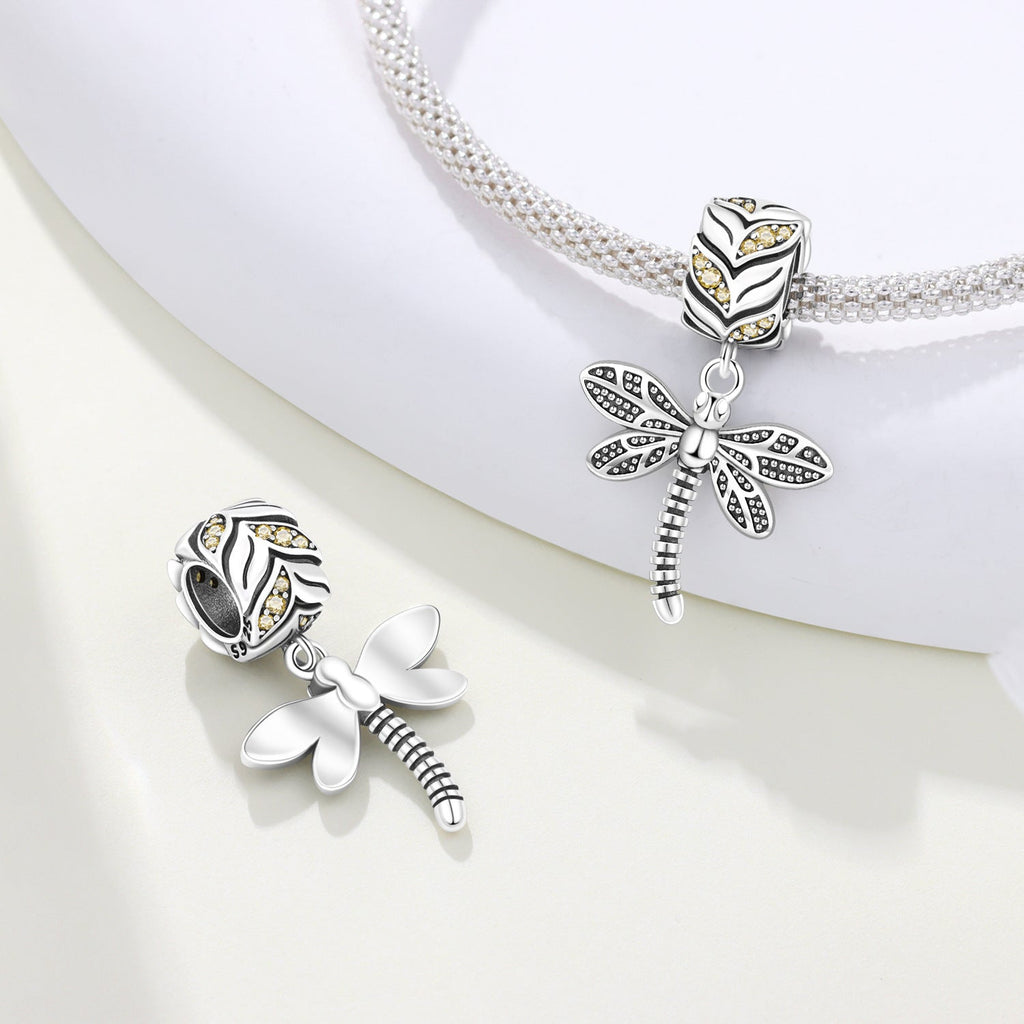 Versatile Dragonfly Pendant Loose Beads For Women