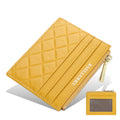 Womens Drivers License Card Holder Slim Zippered ID Case