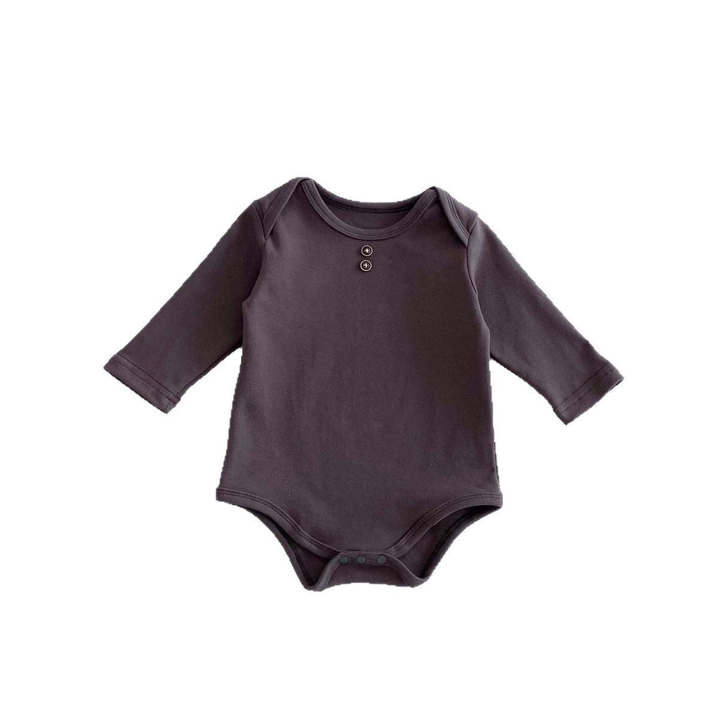 Newborn Clothes Baby Spring And Autumn Solid Color Long Sleeve Butt Wrap Clothes