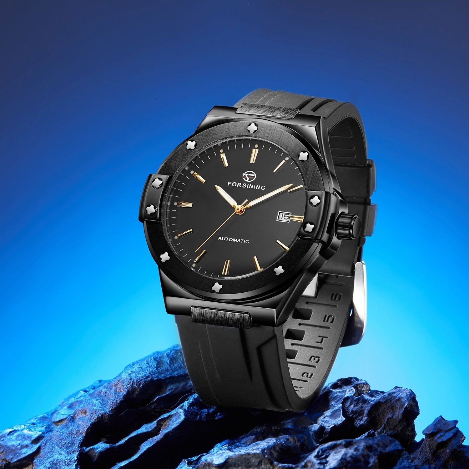 Mens Strap Non-Quartz Fully Automatic Mechanical Watch